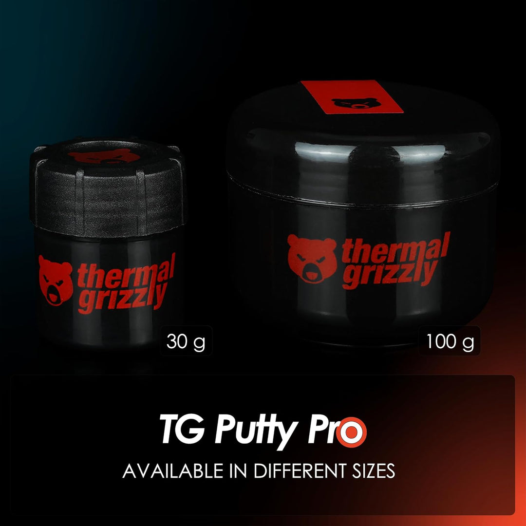 Thermal Grizzly TG Putty Pro 30 g – Hochleistungs-elektrisch Nicht leitende Thermoknete/Thermal Putt
