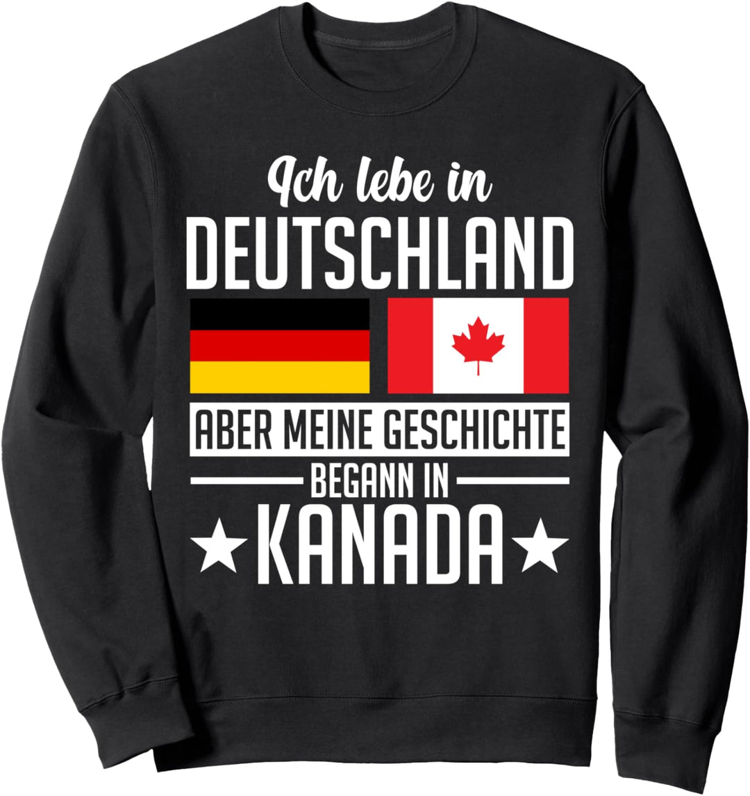 Kanada Deutschland Kanadier Deutscher Canada Sweatshirt