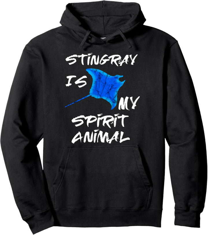 Manta Rochen Mantarochen Meerestiere Stachelrochen Pullover Hoodie