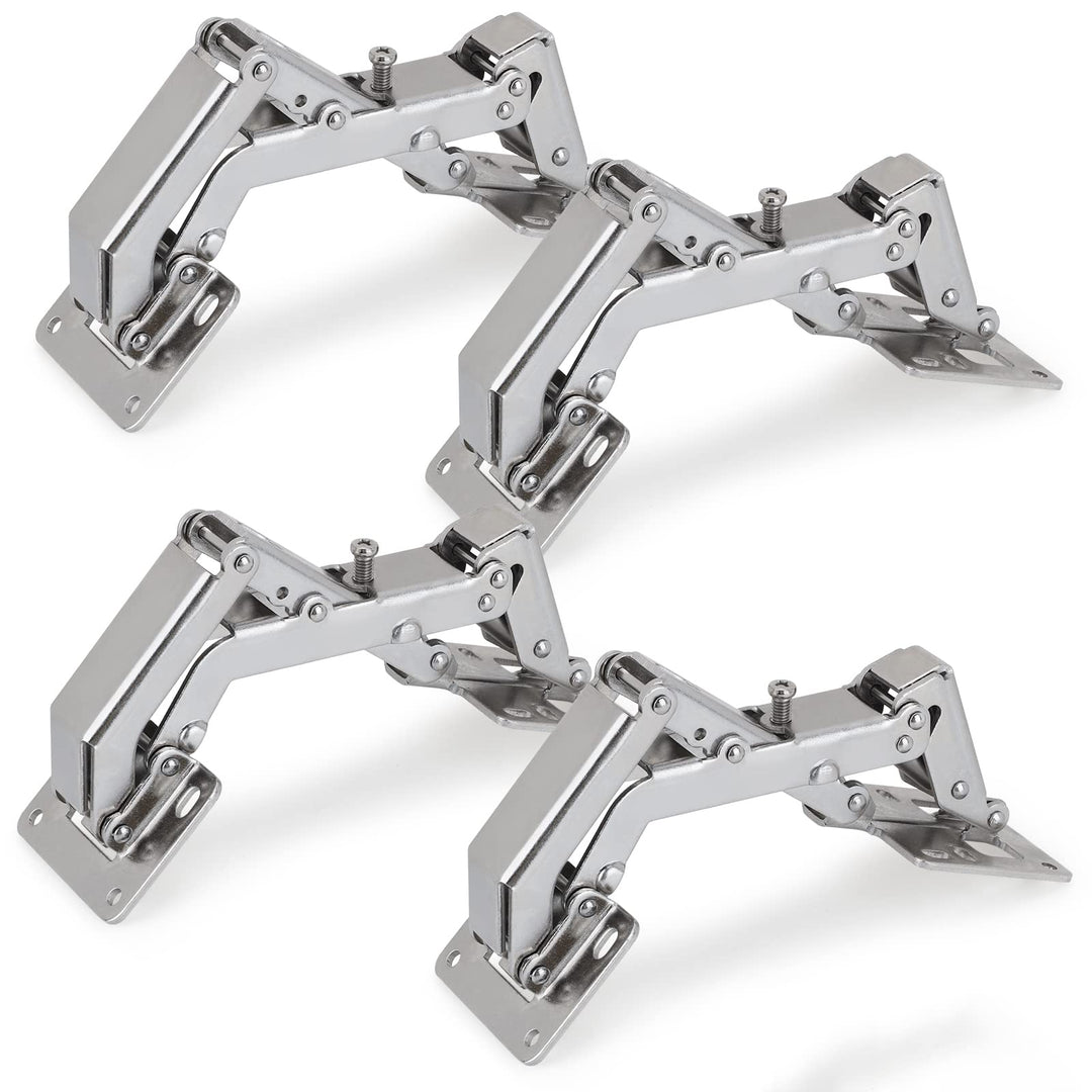 Aufschraubscharnier mit Feder 170° Küche Schrank Türscharniere grosse Winkeltür-Scharniereen, Eckans