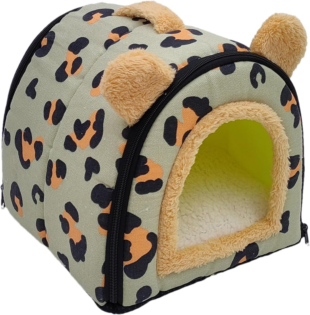 Generisch Bunny Bett,Weiches Warmes Kaninchenhaus - Für Indoor Outdoor Spielbereich Zuhause Hamster
