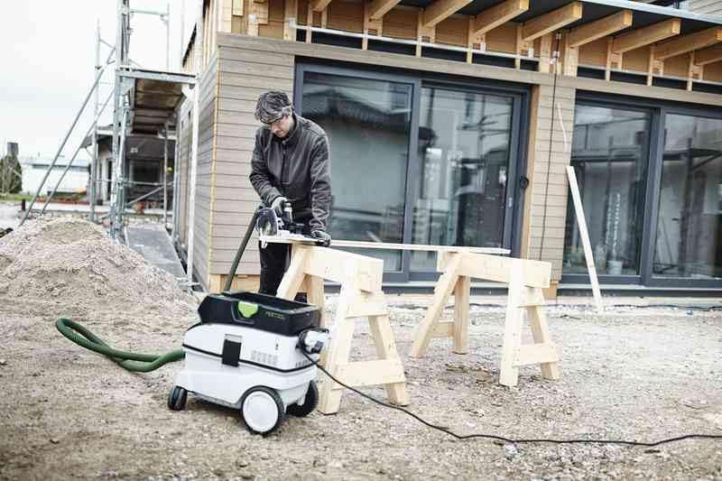 Festool Absaugmobil CTL 26 E AC CLEANTEC (mit High Performance Hauptfilter, SELFCLEAN Filtersack, En