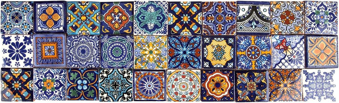 Cerames Mexikanische Keramische Fliesen Tonito - 120 dekorative mexikanische mosaik fliesen für Bade