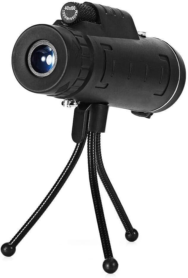 MikaMax - mm - Phone Telescope - Telefon Monokular - Stativ - Verstellbare Halterung - Abmessungen: