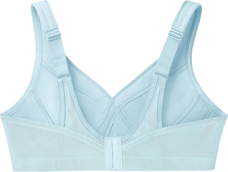 Glamorise Damen Sports Bra 100F Eiswasser, 100F Eiswasser