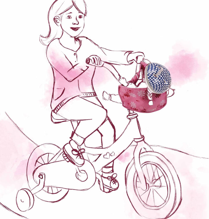 Götz 3403074 Fahrradhelm - Reithelm sicher unterwegs für Puppen - passt für Stehpuppen 45-50 cm &amp; Ba