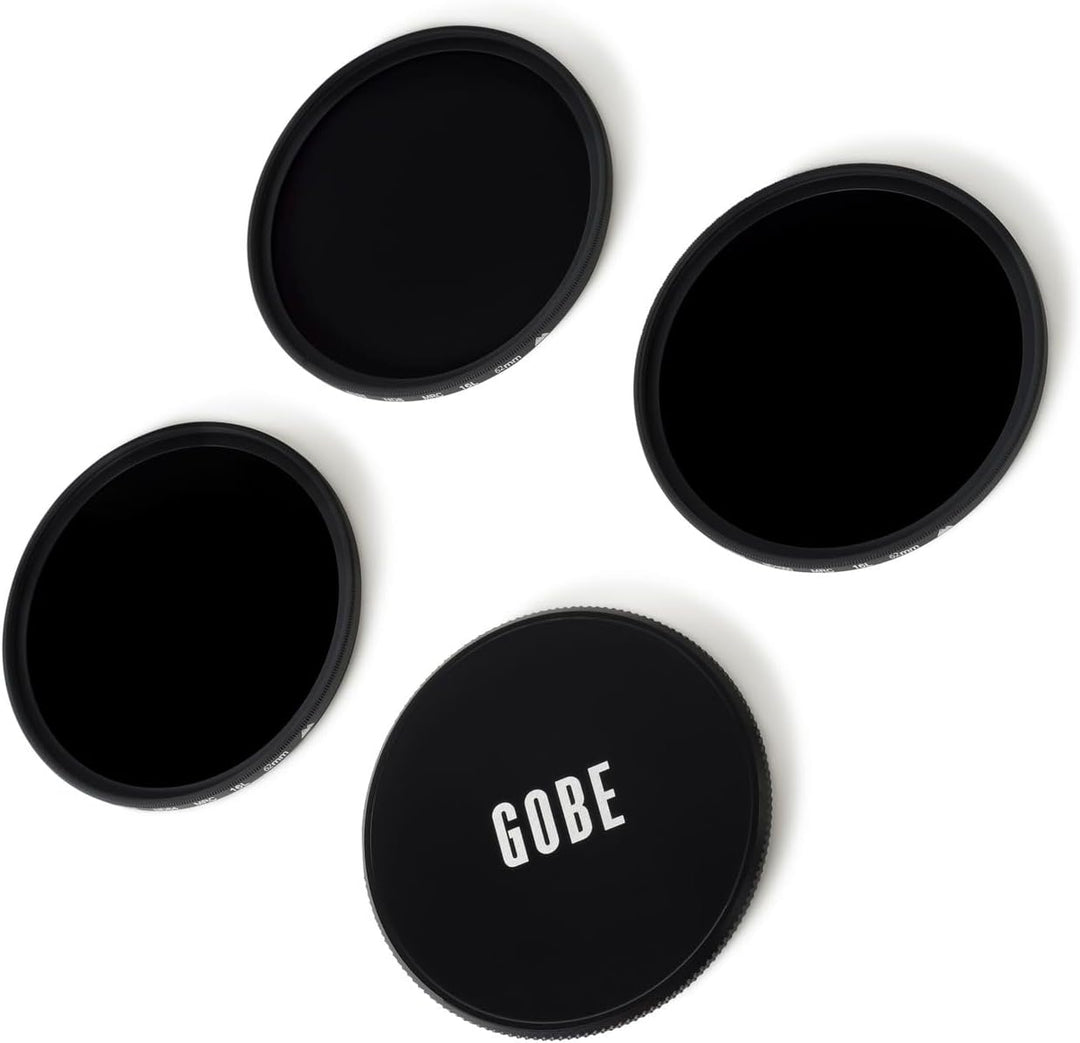 Gobe ND Filter Kit 62mm MRC 16-lagig: ND4, ND16, ND32, 62mm