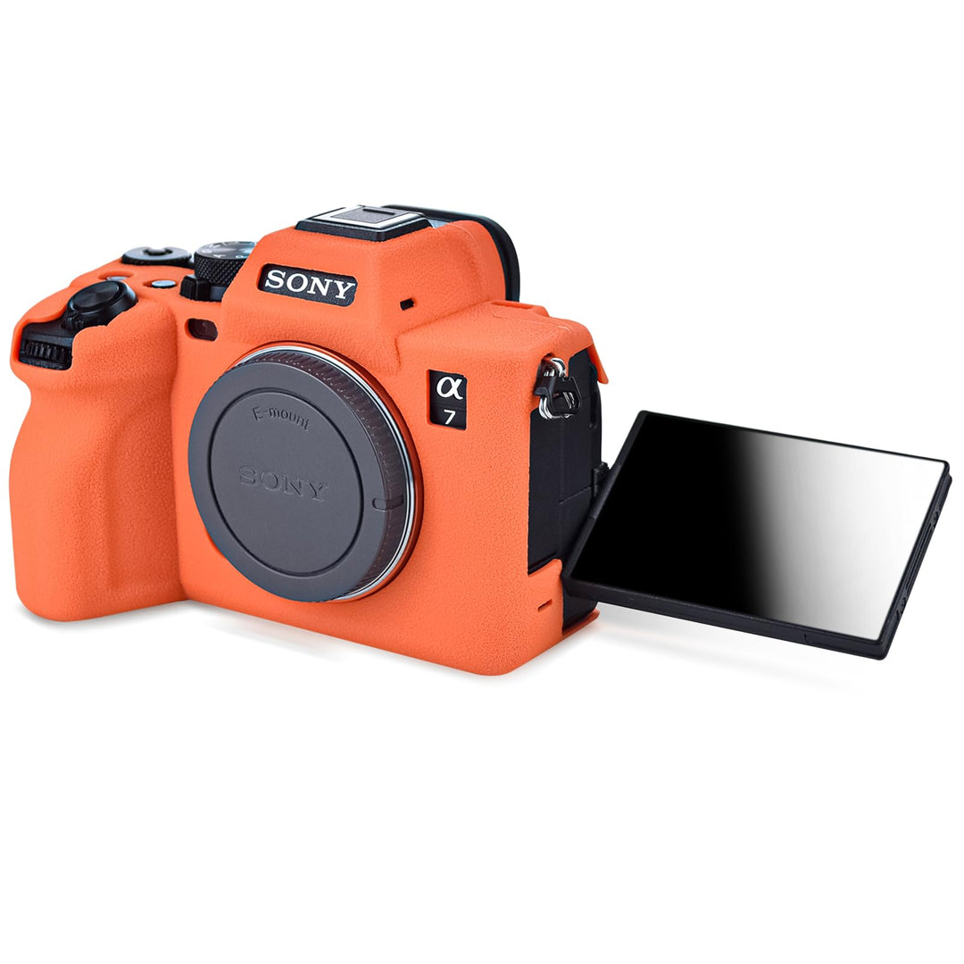 Rieibi Alpha 7 IV Digitalkamera Silikon Schutzhülle Sony A7 IV a7S III A1 Hülle Silikon Schutzhülle