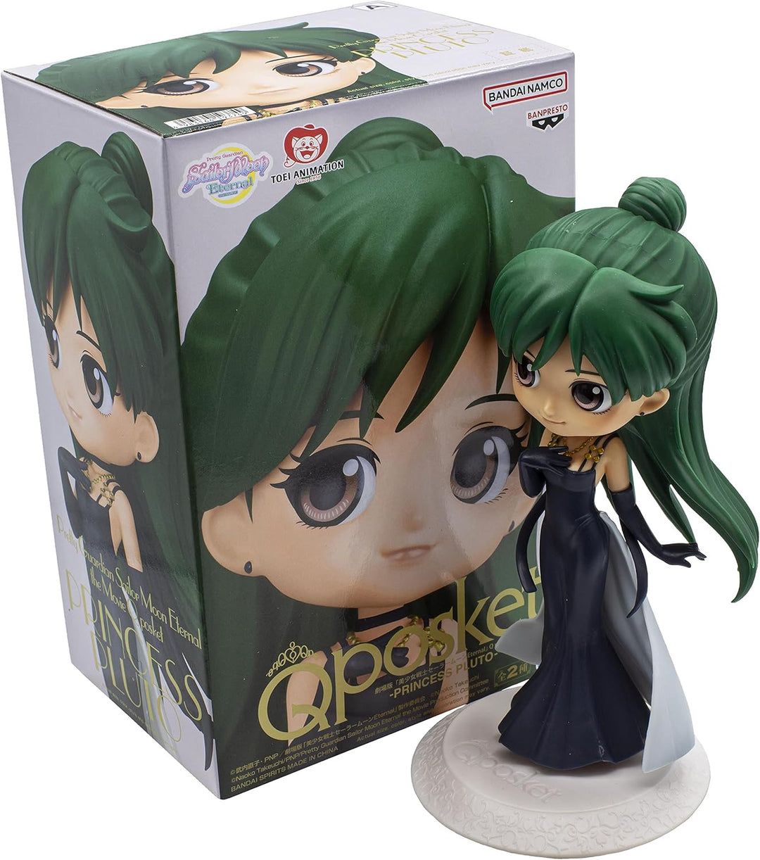 Banpresto Figur Q Posket Princess Pluto (Ver.A) Sailor Moon Eternal 14cm BP19374 Mehrfarbig, M, Mehr