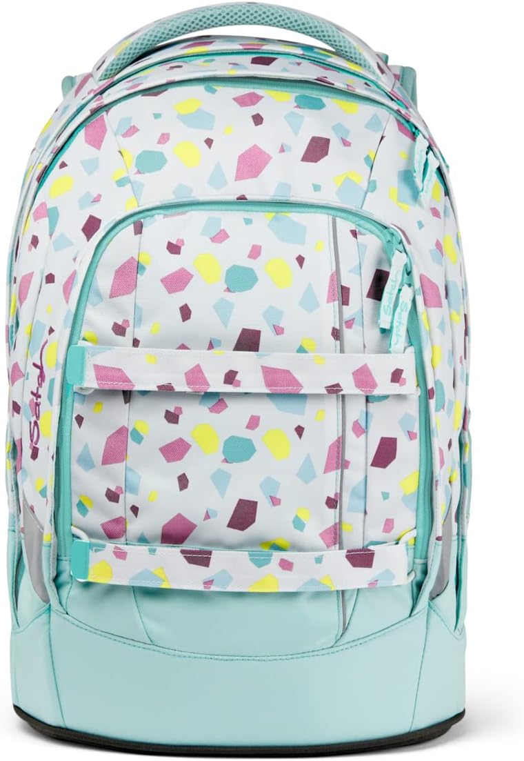 satch Pack Schulrucksack Set 2tlg. inkl. Schlamperbox Dreamy Mosaic, Dreamy Mosaic