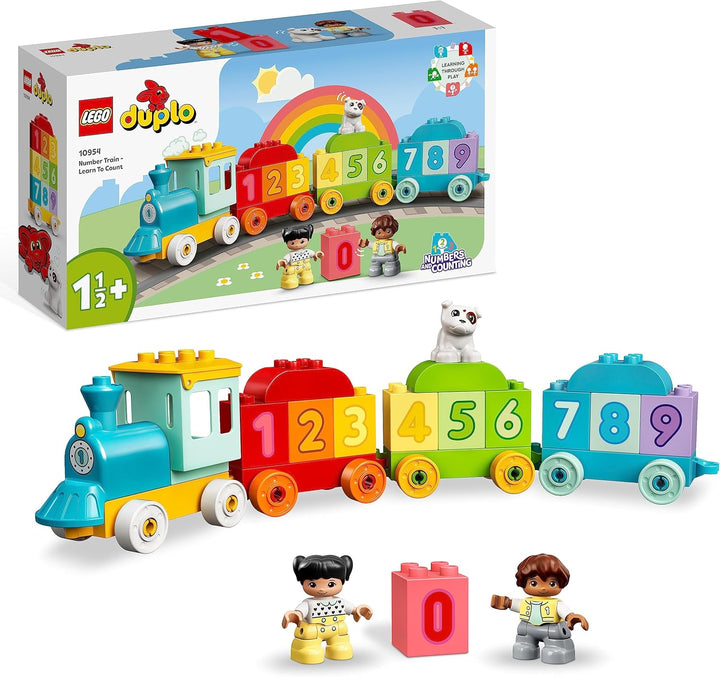 LEGO DUPLO Town ABC-Lastwagen, Lernspielzeug & DUPLO Zahlenzug - Zählen Lernen, Zug Spielzeug, Lerns