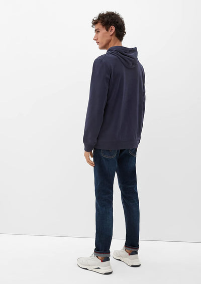 s.Oliver Herren Sweatshirt Langarm L Blau, L Blau