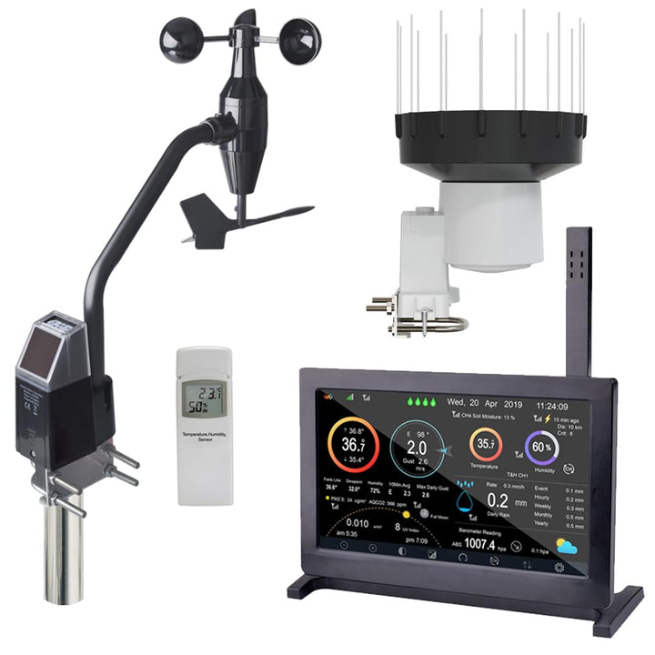 froggit HP2000 Single Sensor Edition DP40,DP80 PRO,DP300 Funkwetterstation