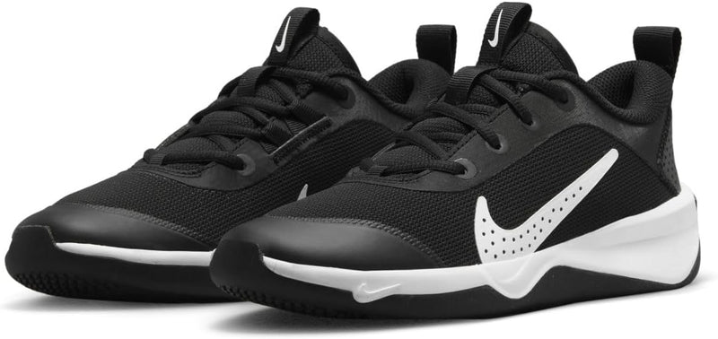 Nike Unisex Kinder Omni Sneaker 21 EU Black White, 21 EU Black White