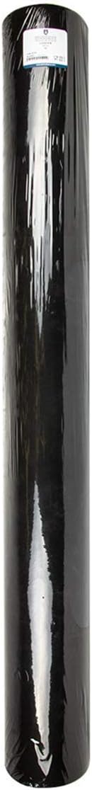 Garcia de Pou Perforierte Spunbond Bankett-Rolle, 60 g/m², 1,2 x 50,4 m, Polypropylen, schwarz, 30 x