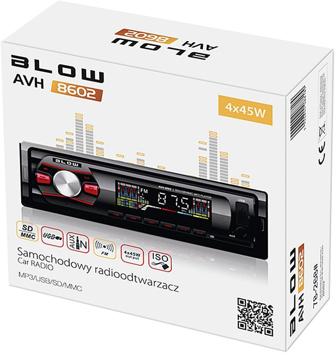 Car Radio BLOW AVH-8602 MP3/USB/SD/MMC
