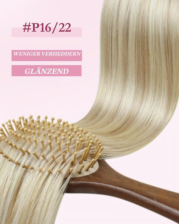 YoungSee Microring Extensions Echthaar 1g Blond Microring Extensions Goldblong bis Blond Microring H