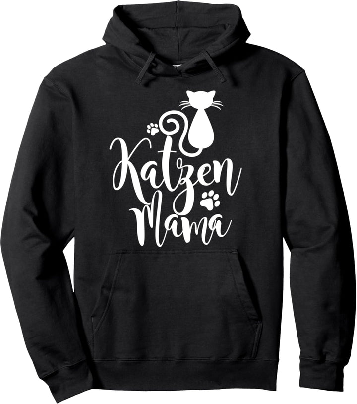 Katzen Mama Katze Pullover Hoodie