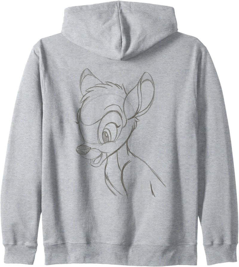 Disney Bambi Sketch Kapuzenjacke