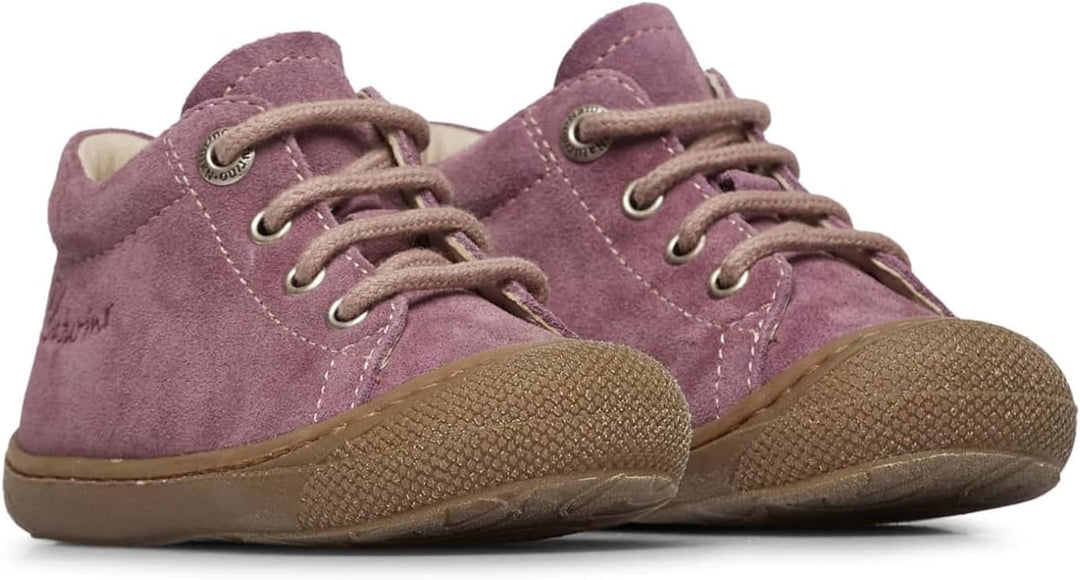 Naturino Cocoon-Lauflernschuhe aus Veloursleder 17 EU Violett, 17 EU Violett