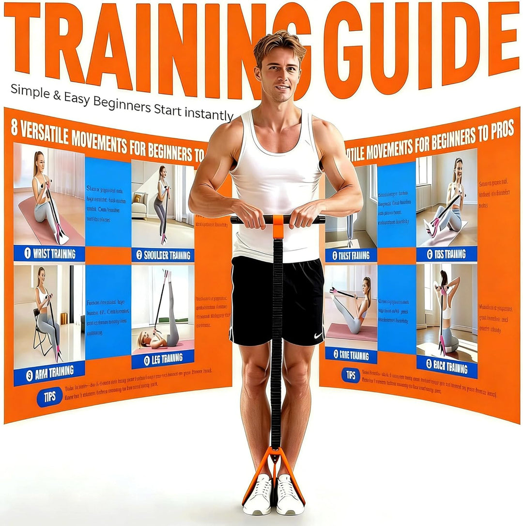 Bauchtrainer Bodybuilding Expander Bauchtrainer Multifunktionstrainer Sit-Up Trainingsgeräte Elastis