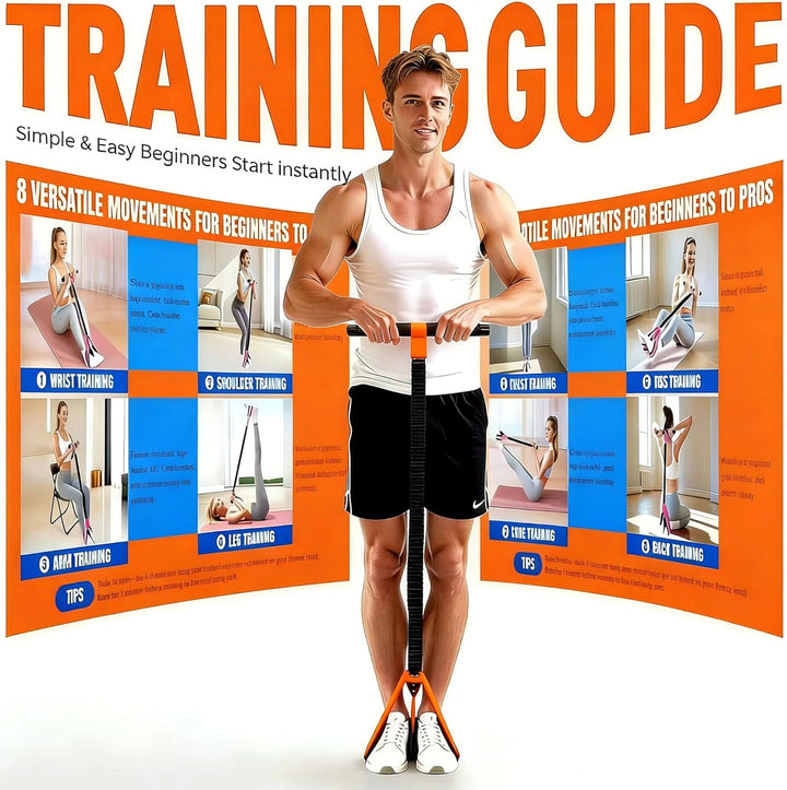 Bauchtrainer Bodybuilding Expander Bauchtrainer Multifunktionstrainer Sit-Up Trainingsgeräte Elastis