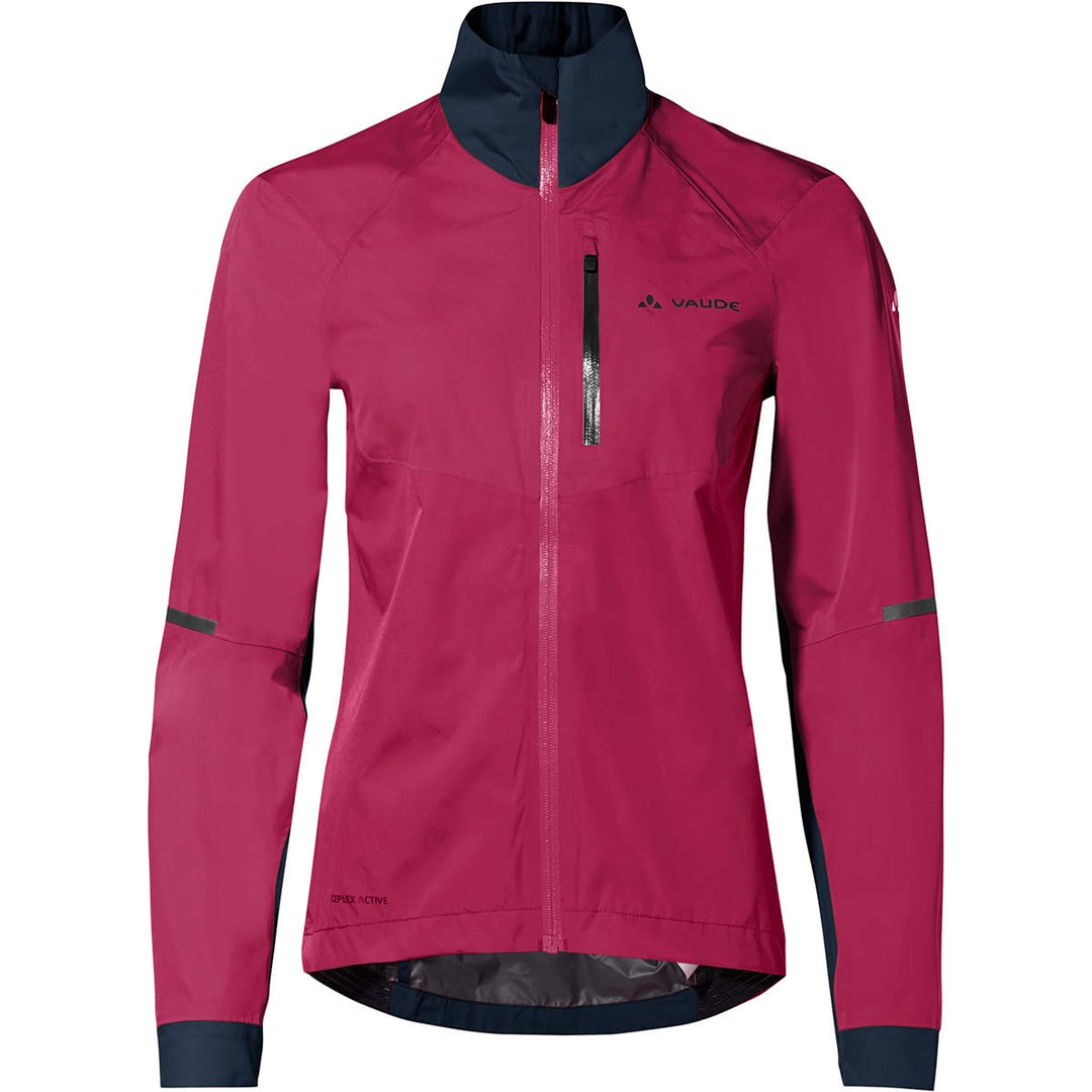 VAUDE Jacken Women's Kuro Rain Jacket 36 Crimson Red, 36 Crimson Red