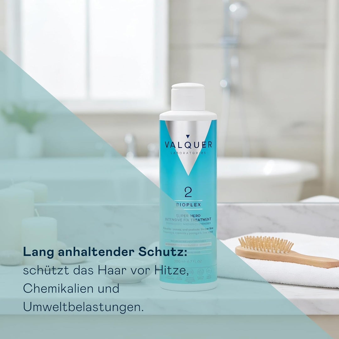 Valquer Bioplex Nr. 2. Intensive Reparatur-Haarbehandlung für geschädigtes, trockenes und gefärbtes