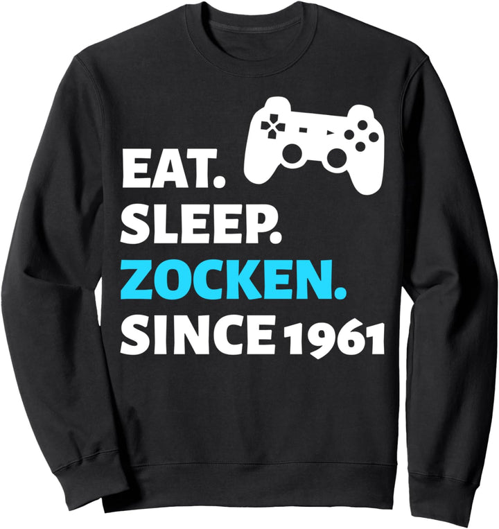 63. Geburtstag Mann Frau 63 Jahre 1961 Deko Lustig Geschen Sweatshirt