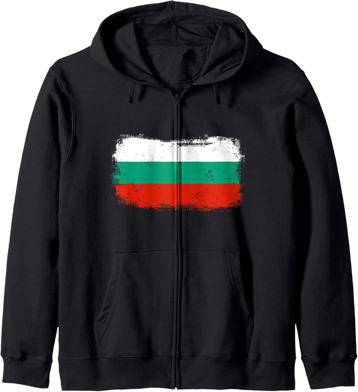 Bulgarien Nationalflagge Kapuzenjacke