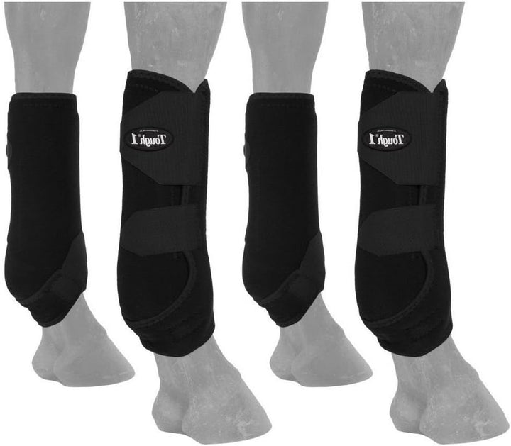 Tough 1 Sportstiefel-Set, belüftet S Schwarz, S Schwarz