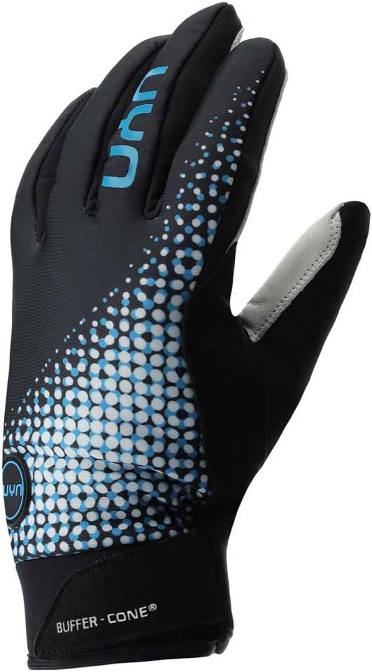 UYN Unisex Grizzly Gloves, Schwarz Schwarz, S