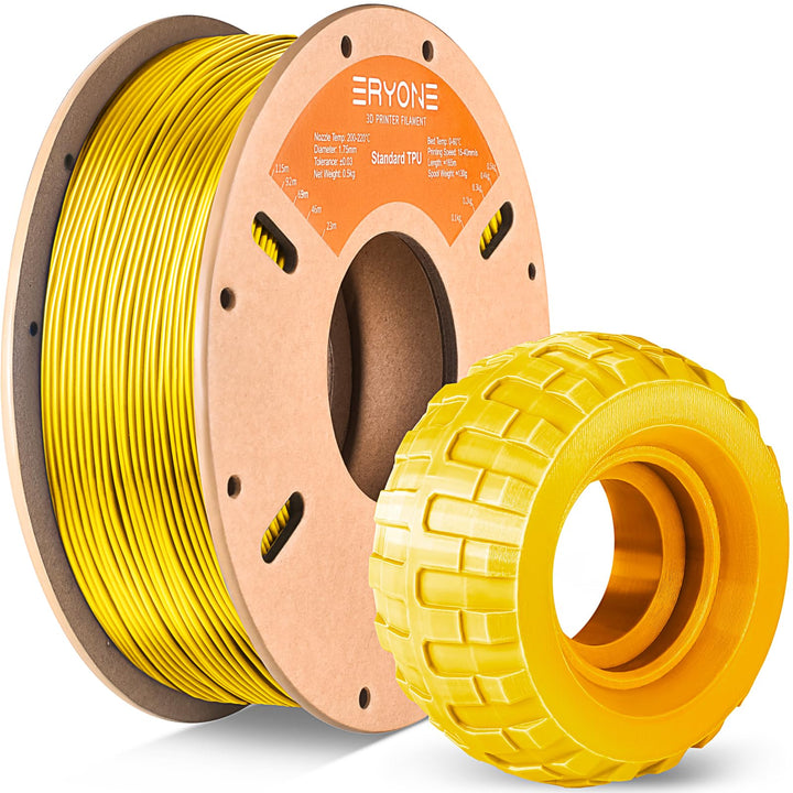 ERYONE TPU Filament 1.75mm, 3D Drucker Filament,Flexible TPU Filament, TPU 95A, Massgenauigkeit +/-