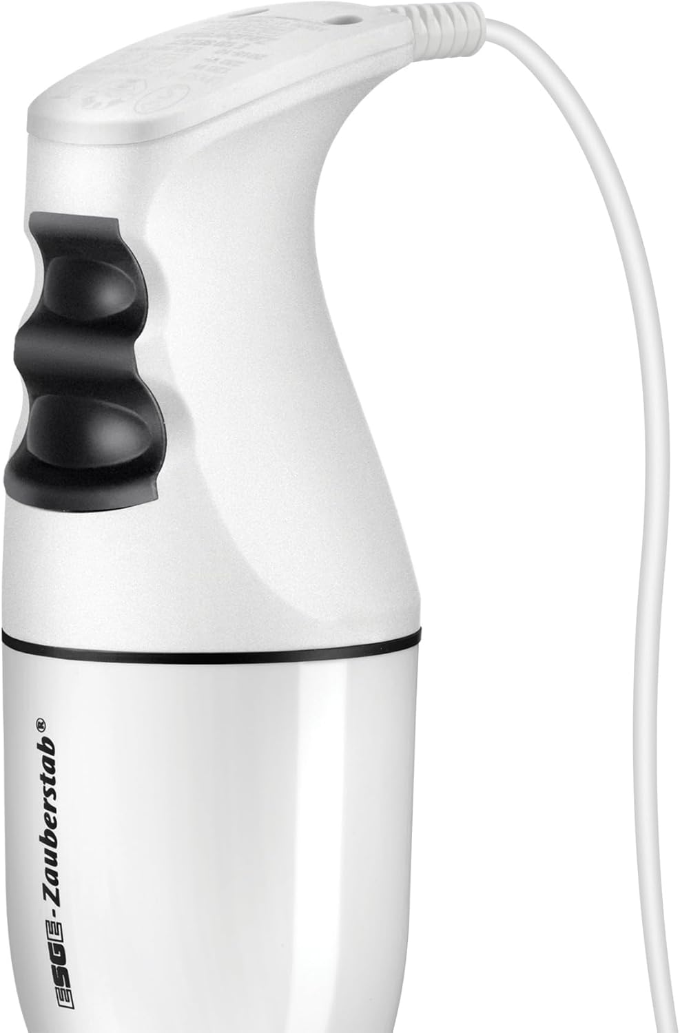 ESGE Zauberstab 90120 M 100 Design weiss, Stabmixer, Pürierstab, 2 Stufen bis 10.000 U/Min, ergonomi