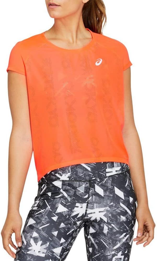 Asics Womens 2012B189-600_S T-Shirt, orange, S