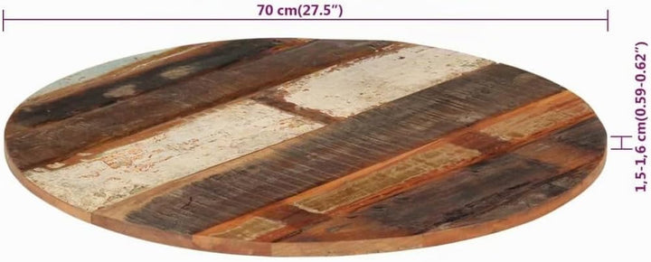 vidaXL Tischplatte Massivholzplatte Holzplatte Ersatztischplatte Holz Platte für Couchtisch Beistell