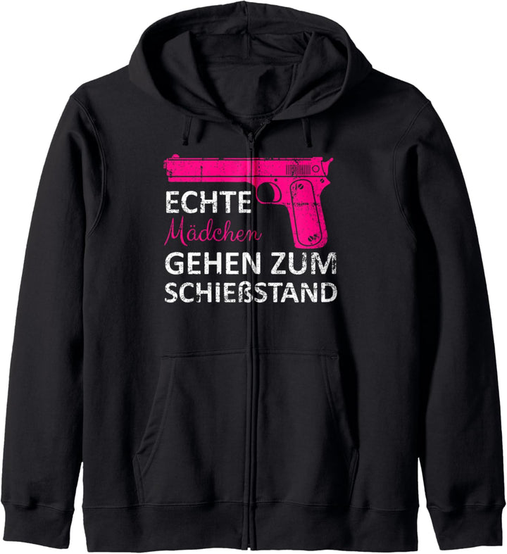 Sportschütze Sportschützen Sportschiessen Damen Kapuzenjacke