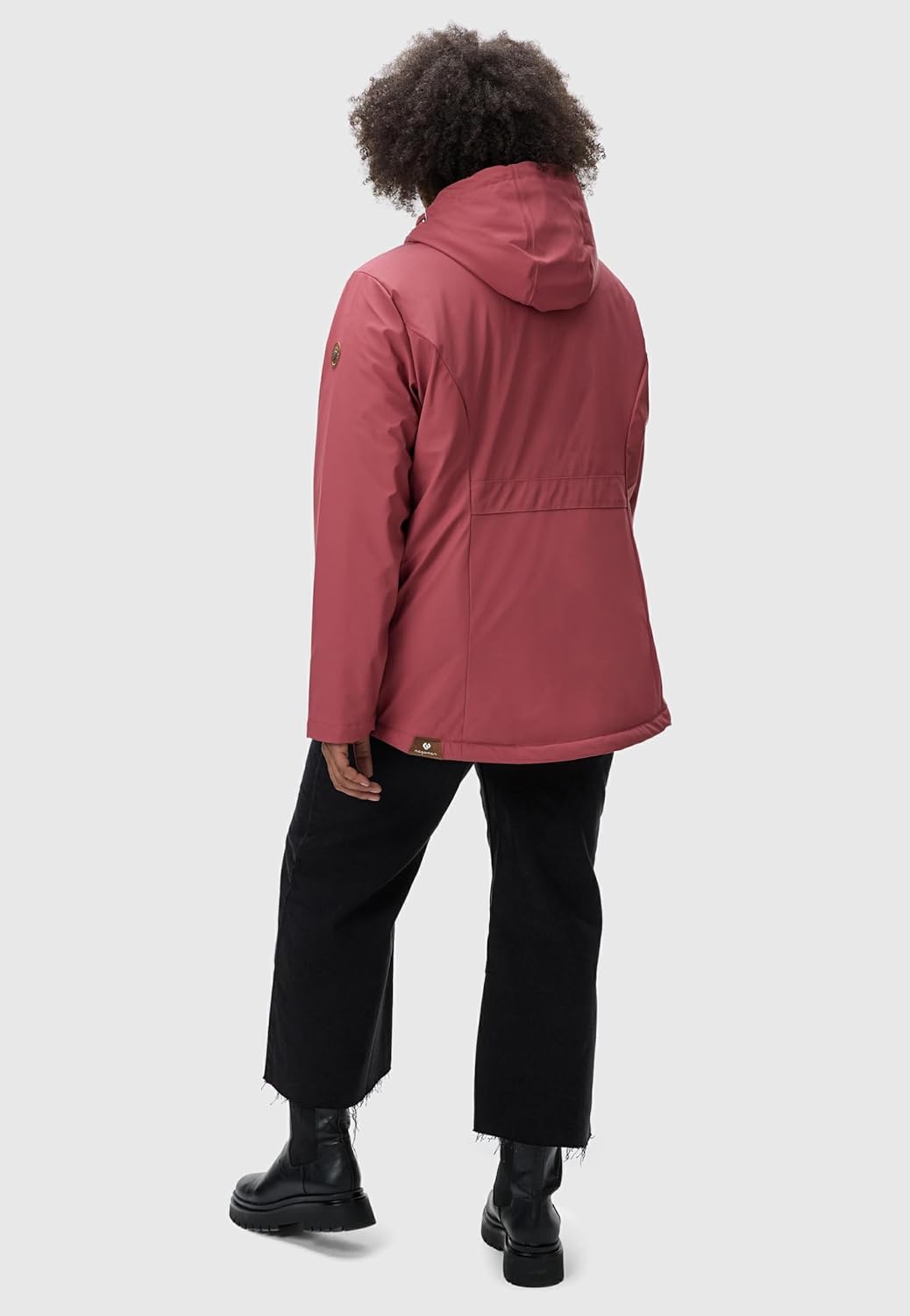 Ragwear Damen Winterjacke Kurze Regenjacke wasserdicht warm gefüttert mit Kapuze Marge XS-6XL XXL Ro
