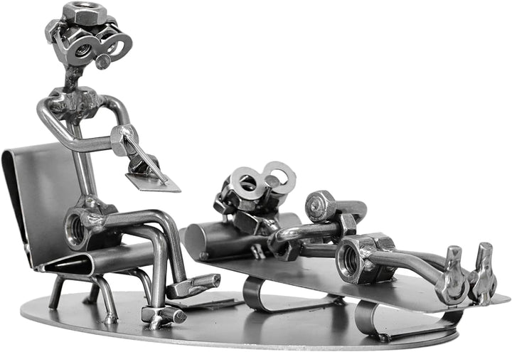 metalman24 Schraubenmännchen Psychiater I Handarbeit I Geschenkidee I Metallfigur I Metallmännchen I