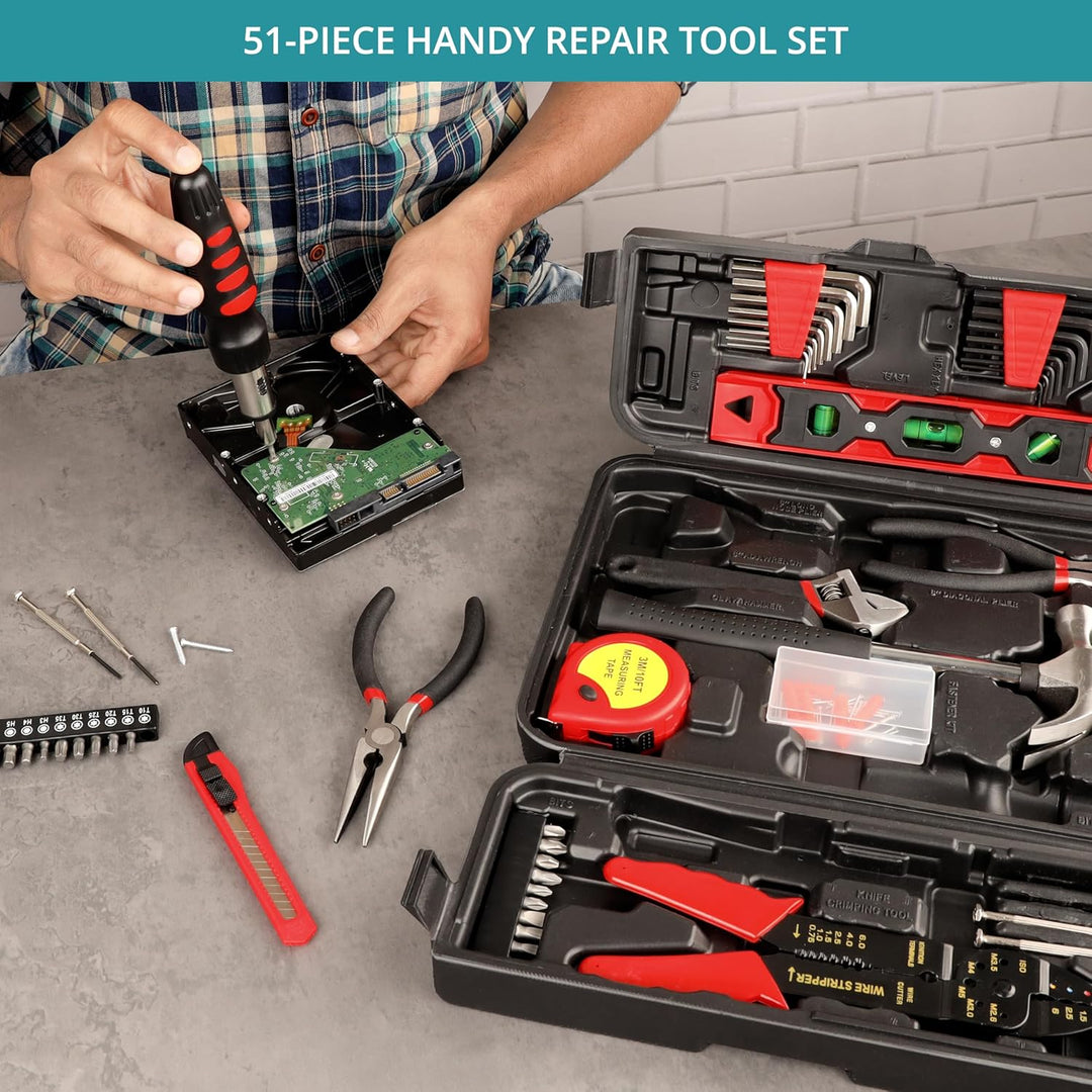 Handliches Reparaturwerkzeug-Set, 160 Stück