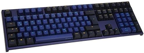 Ducky Keycaps de Layout Double-Shot - PBT Keycaps Set - Tastenkappen für Mechanische Tastatur Cherry