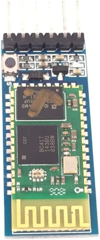 5 x HC-05 Bluetooth-Modul, Bluetooth 2.0, 9600 Baudrate, 3,3 V, 30 mA, für GPS, Wasser- und Elektriz