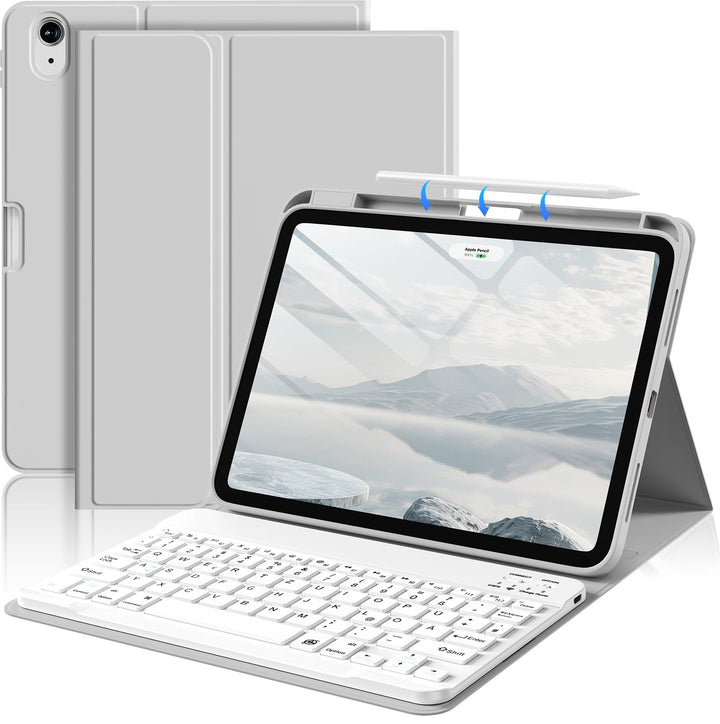 Tastatur Hülle für iPad Air 11 Zoll M3/M2 (2025/2024), iPad Air 5./4. Generation 2022/2020 10,9 Zoll
