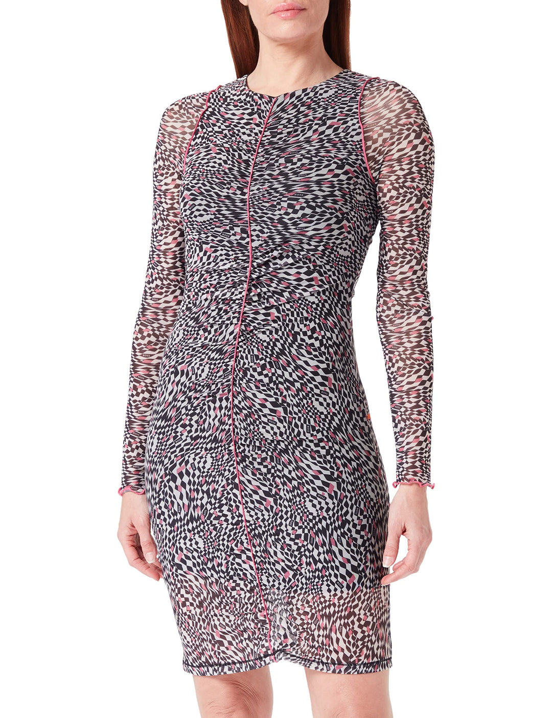 BOSS Damen C_eken Jersey_Dress XS Open Miscellaneous962, XS Open Miscellaneous962