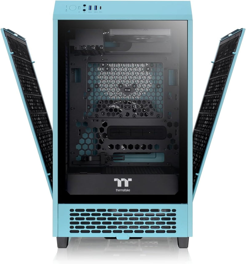 Thermaltake The Tower 200 | Mini Chassis | Turquoise, Turquoise