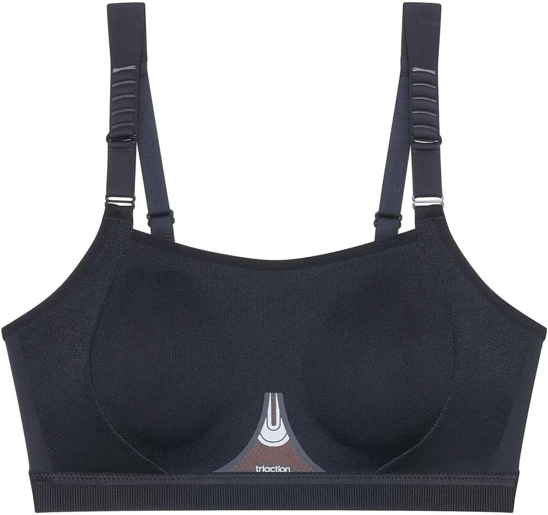 TriAction Damen Gravity Lite N Ex Sports Bra 70B Schwarz, 70B Schwarz
