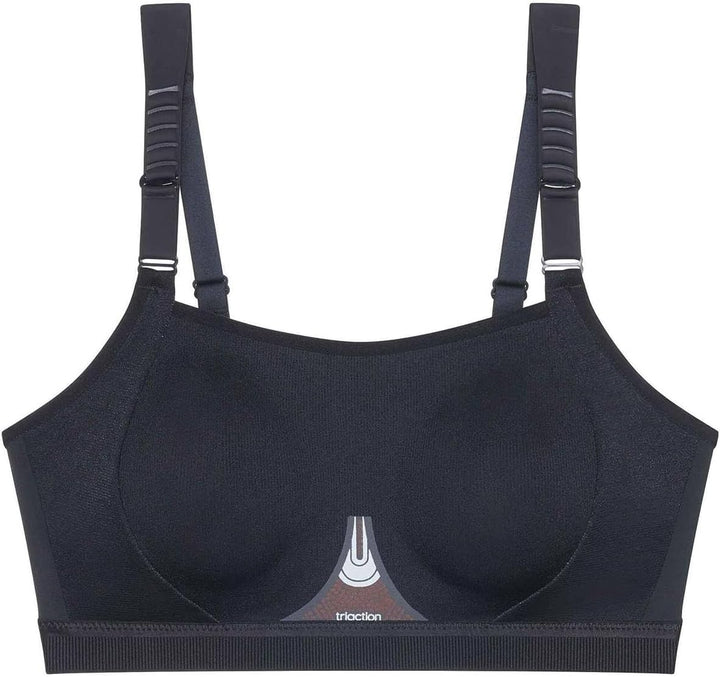 TriAction Damen Gravity Lite N Ex Sports Bra 70B Schwarz, 70B Schwarz