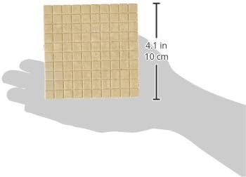 Dienes Grundsortiment Würfel 121 teilig, mathematische Dezimalwürfel im Set