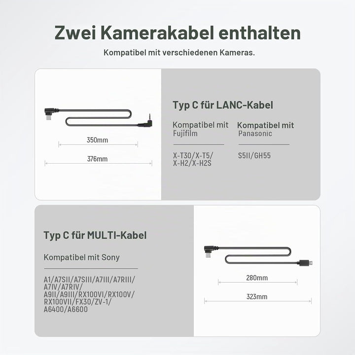 NEEWER Side Handle Holz Seitengriff mit Fernauslöser für Aufnahme Start/Stopp, NATO Klemme 1/4" und