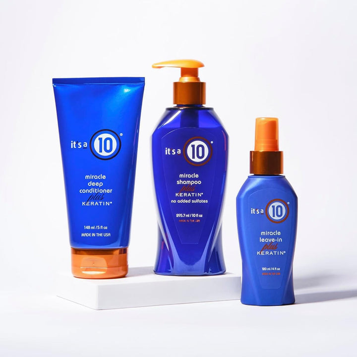 It's a 10 Miracle Shampoo Plus Keratin, 295.7 ml